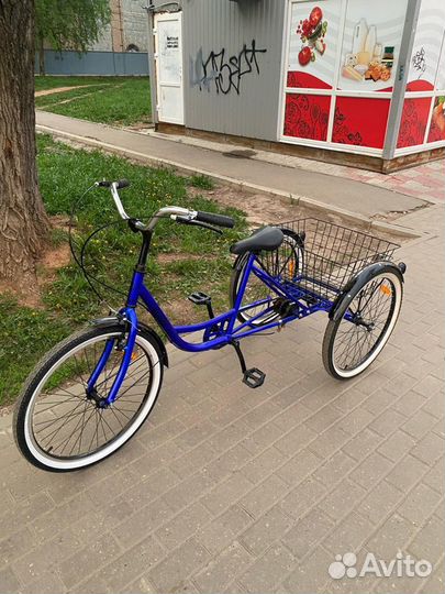Велосипед взрослый трехколесный