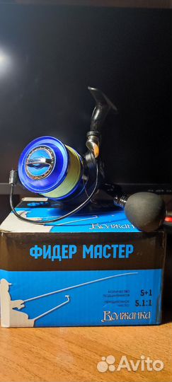 Фидерная катушка Волжанка фидер мастер 6000