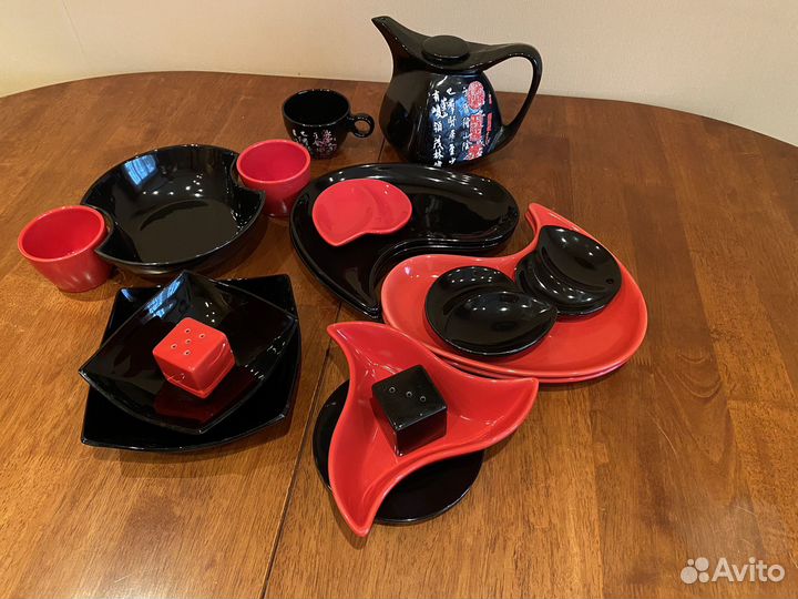 Сервиз в японском стиле 12 предметов