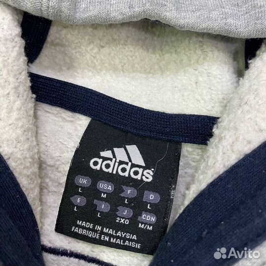 Винтажное редкое худи Adidas Big Logo Vintage Rare