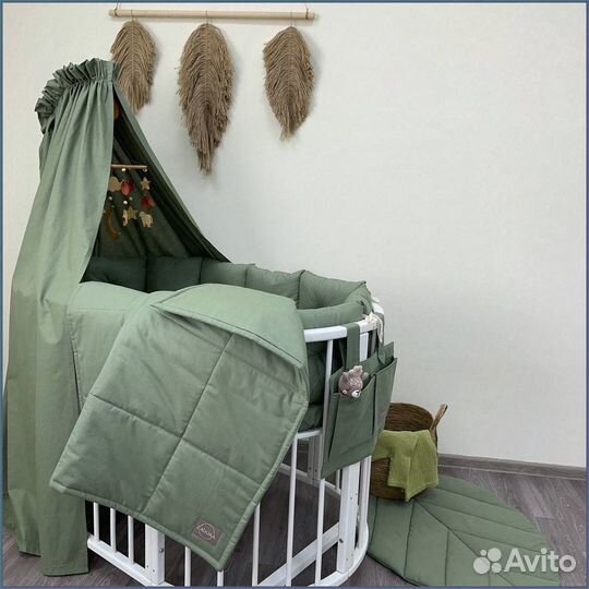 Бортики в детскую кроватку