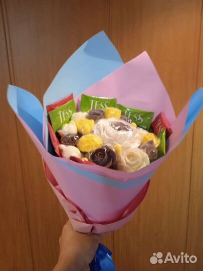 Букет из светящихся бабочек