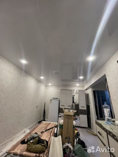 Натяжные потолки, монтаж