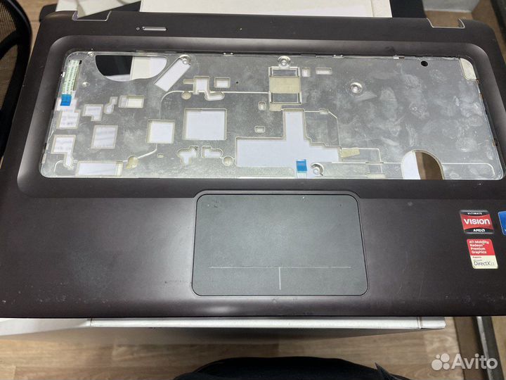 Топ-кейс (on/off кнопка+тачпад) HP Pavilion DV6-31