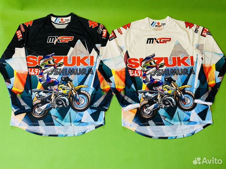 Джерси для мотокросса Suzuki Сузуки