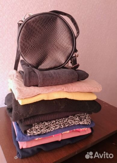 Одежда женская 10 вещей р44/46 пакетом