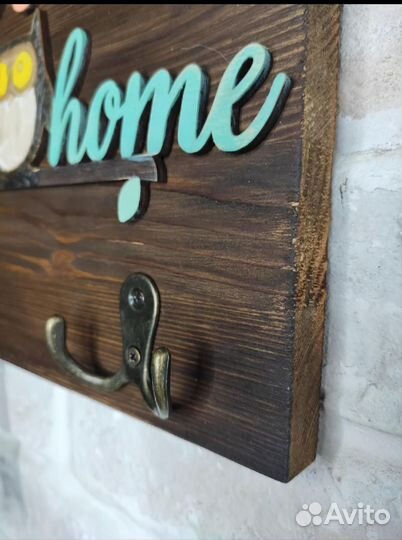 Ключница настенная из дерева