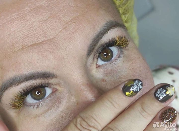 Наращивание ресниц,наращивание ногтей, педикюр