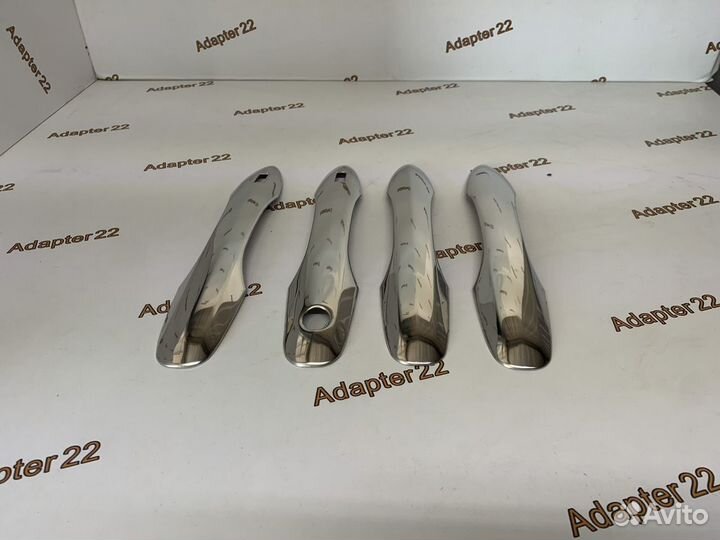 Хром накладки из нерж на ручки Camry 70 с 2018