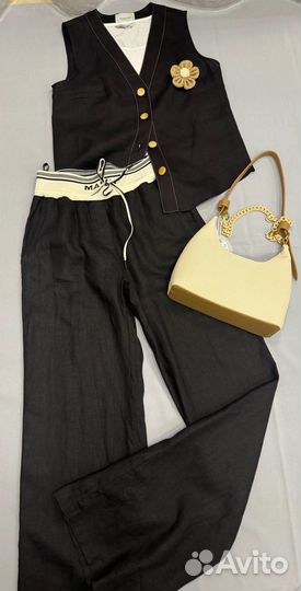 Брюки женские лен, хлопок