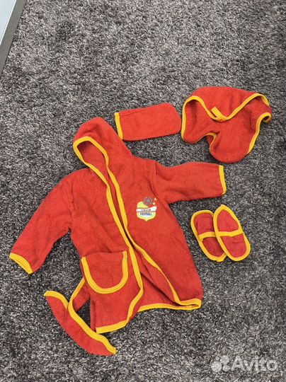 Детский махровый халат