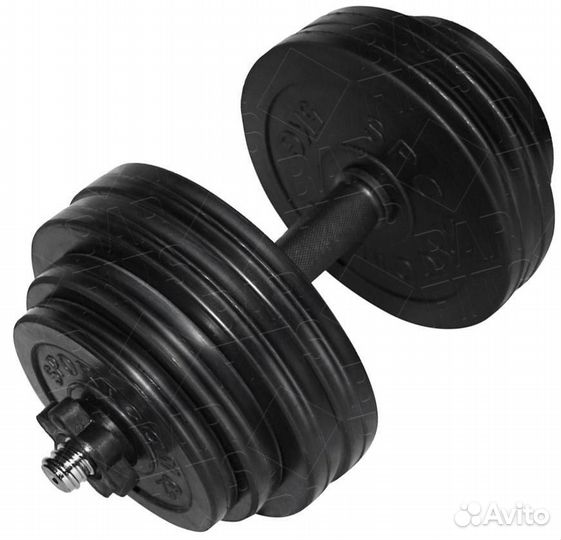 Гантель разборная barfits Sportcom D26 29кг