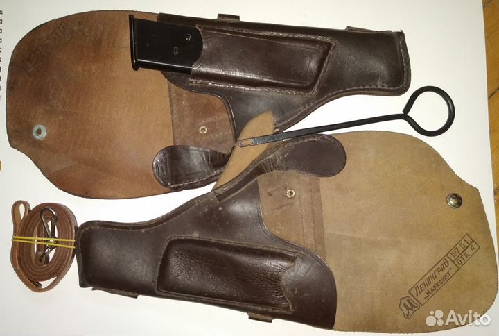 Кобура тт кожаная, складская