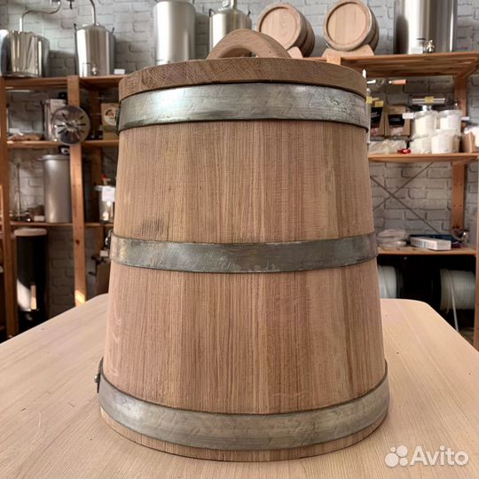 Кадка дубовая для солений 10 литров