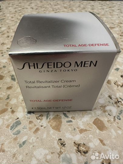 Крем для лица shiseido men total age-defense