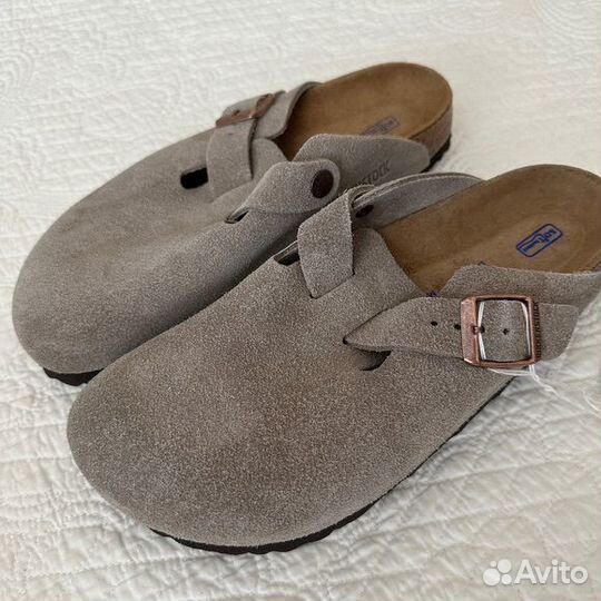 Мюли Birkenstock Boston Taupe Оригинал