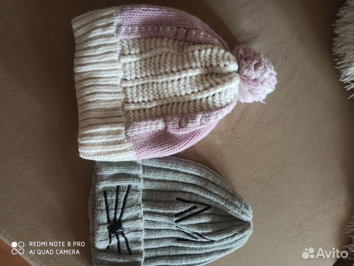 Шапочки и комплект шапка и снуд