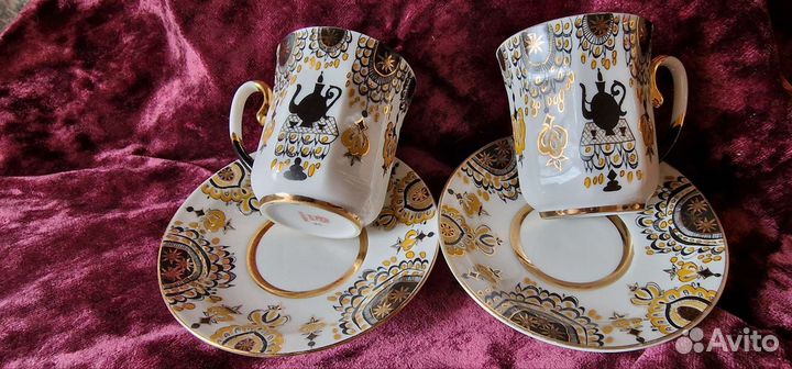 Кофейная пара лфз ссср,восточная