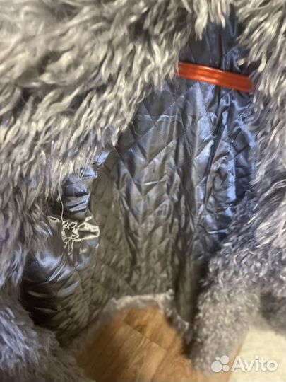 Шуба из эко меха