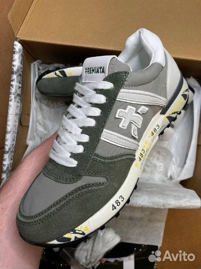 Premiata серо-зелёный разм. 45