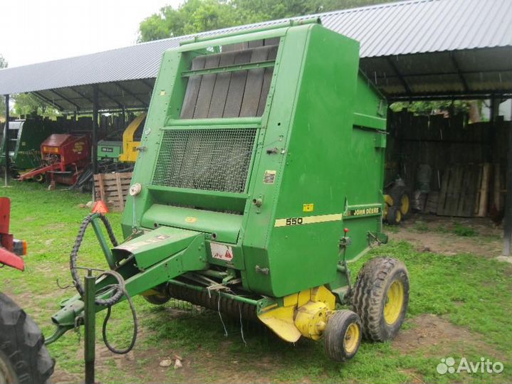 Пресс-подборщик John Deere 550, 1992