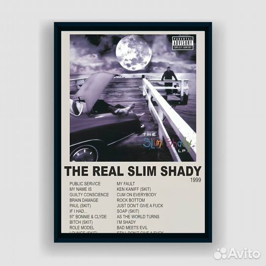 Постер The Real Slim Shady (А2)