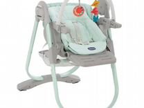 Стульчик для кормления chicco polly magic mirage