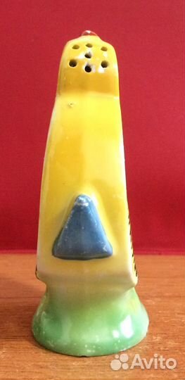 Фарфоровая статуэтка, солонка. Ессен. Рига