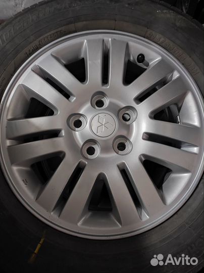 Литые диски r16 на Mitsubishi