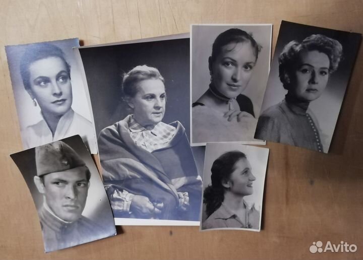 Фотографии актеров из архива киностудии Горького