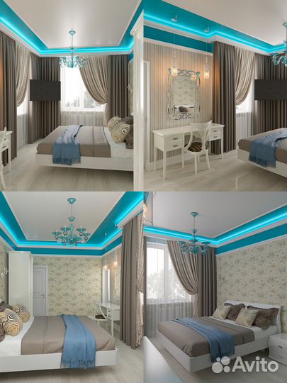 Дизайн интерьеров. Авторский надзор. Комплектация