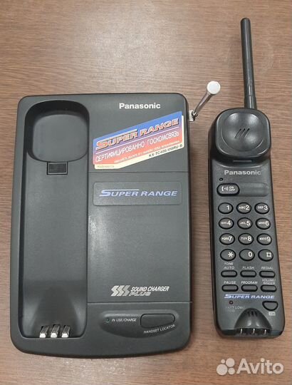 Радиотелефон Panasonic KX-TC408RU-B