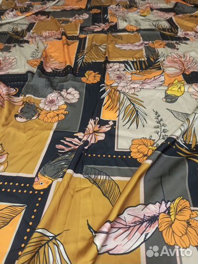 Ткань Шёлк Армани принт