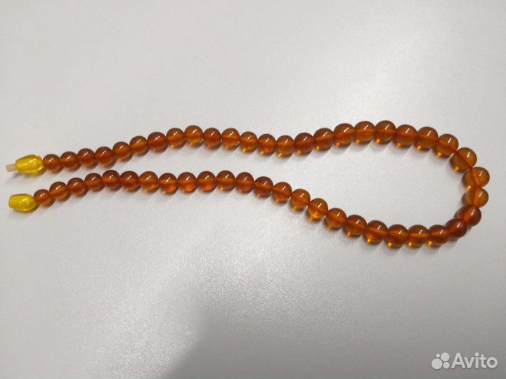 Янтарные бусы СССР