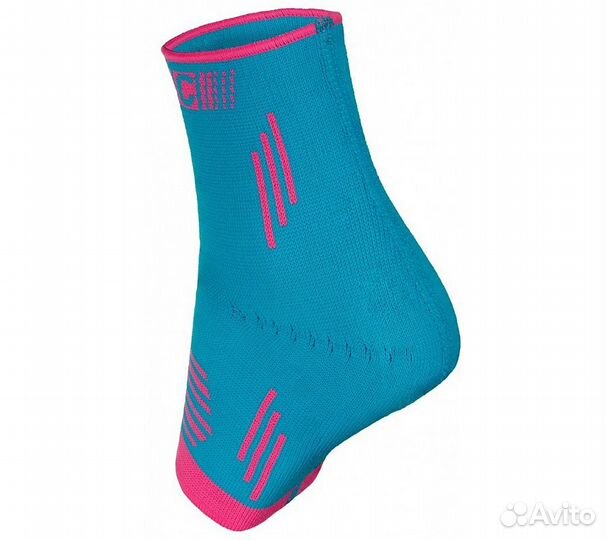 Голеностоп эластичный трикотажный habic, голубой и