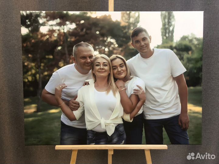 Портрет на холсте по фото