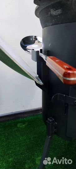 Печь с трубой для казана 8-10 литров