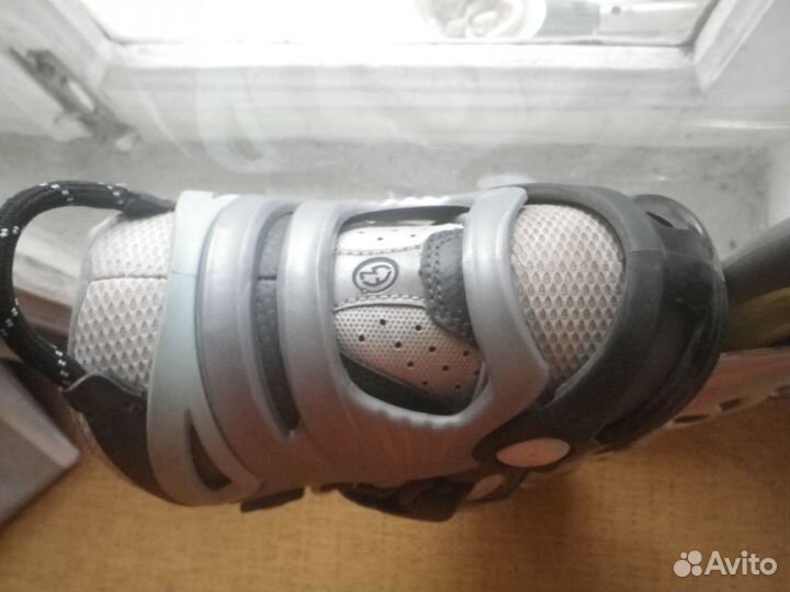 Роликовые коньки детские размер 23 см