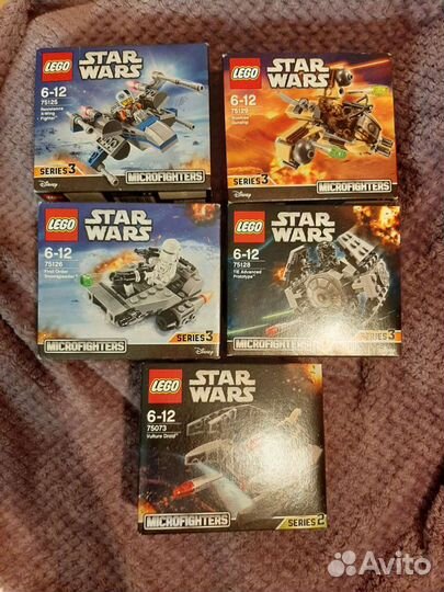 Лего новое 75073, 75125, 75126, 75128 и 75129