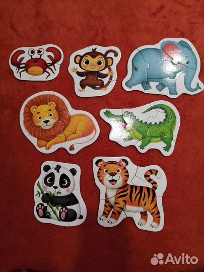 Макси пазлы для малышей