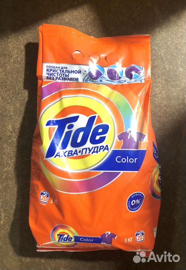 Стиральный порошок Тide / Тайд 3 кг, колор