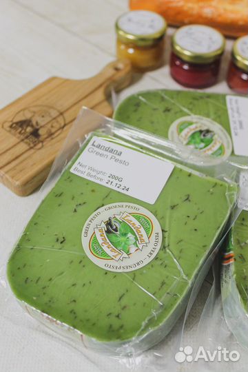 Ландана сыр с песто зелёный из Европа
