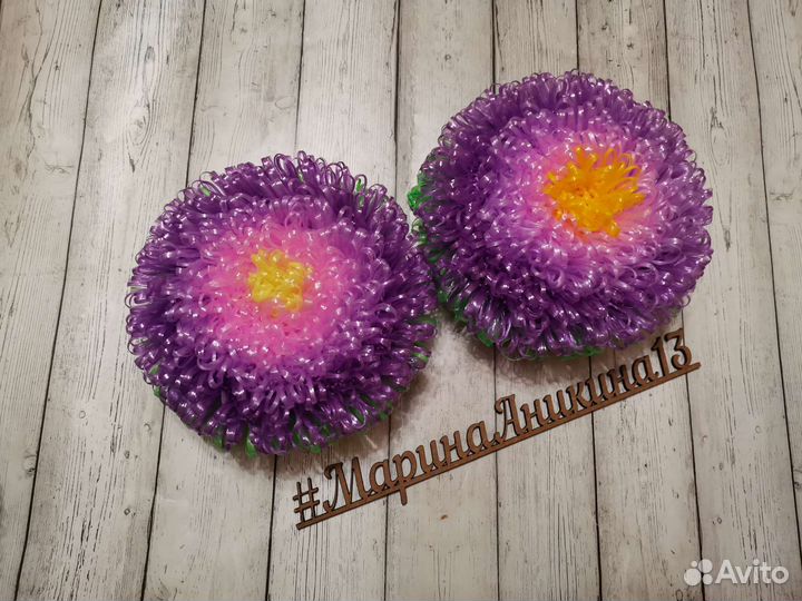 Мочалка ручной работы