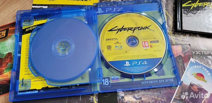 Cyberpunk 2077 Steelbook + Comicbook Вудуисты PS4