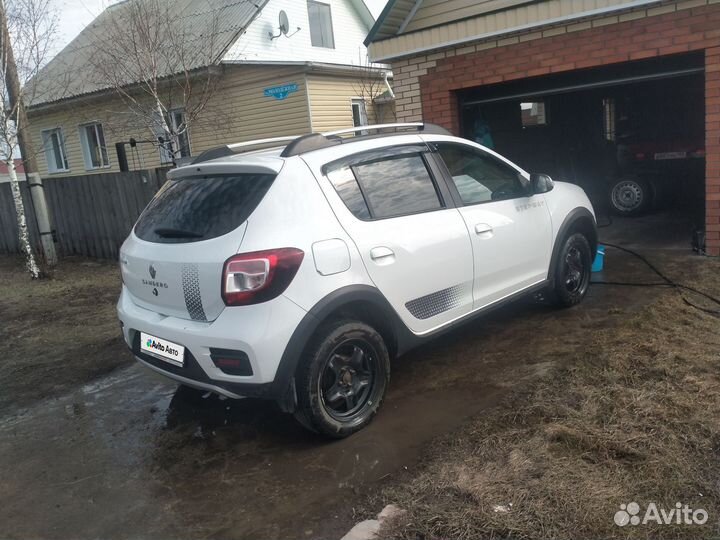 Renault Sandero Stepway 1.6 МТ, 2018, 95 000 км