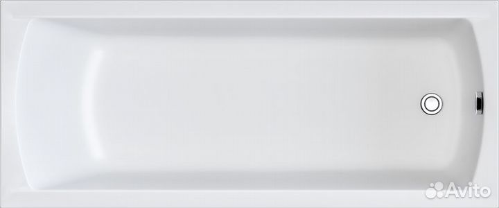 Акриловая ванна Marka One Modern 180x75 см, с ножками