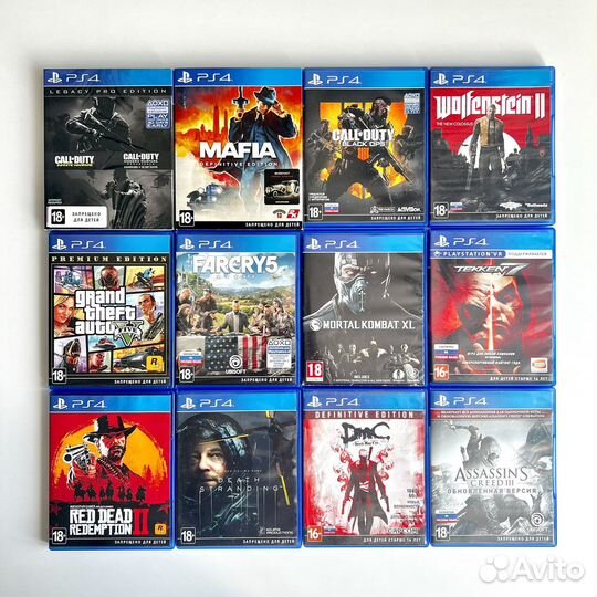 Диски Игры PS4 Лицензионные PlayStation 4