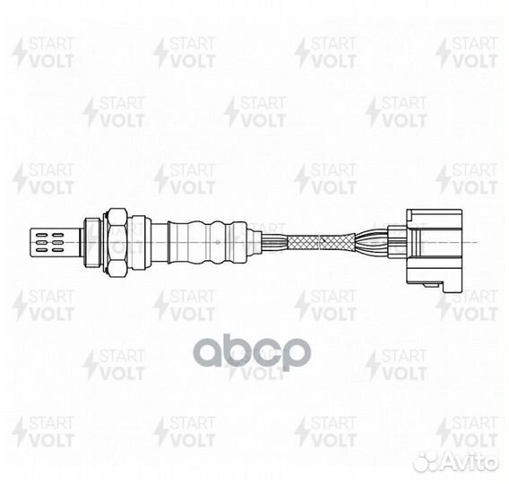 Датчик кисл. для а/м газ 31105 (03) /3102 (92)