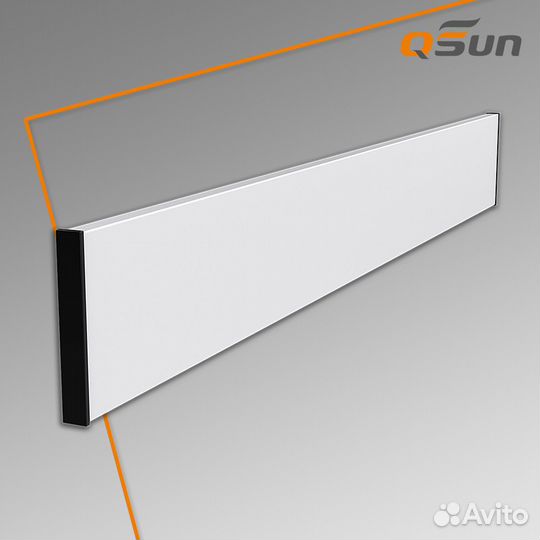 Инфракрасный плинтусный обогреватель QSun-S 200W