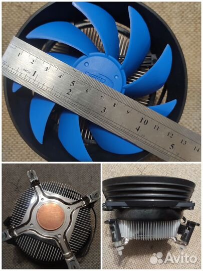 Кулеры для процессоров 115х, 1200, 775, крепëж